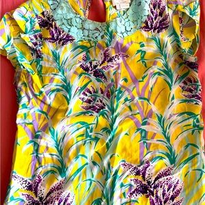 KATE SPADE silk blouse SZ 2